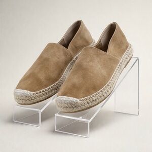 NOMAD SUEDE ESPADRILLE by Todd Snyder Made in Spain Size 8 NEW